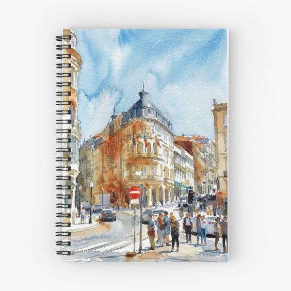 Item preview, Banco Borges e Irmao, Porto Cityscape designed and sold by caracatita75.