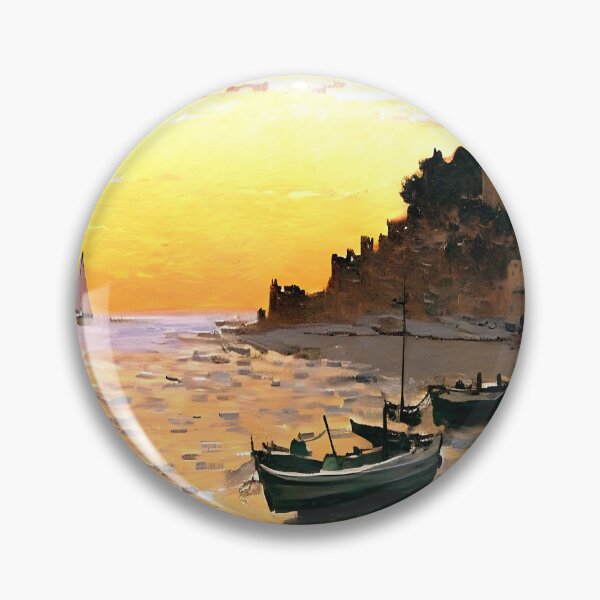 Item preview, Seacoast at Sainte-Adresse  designed and sold by artdesignsnow.