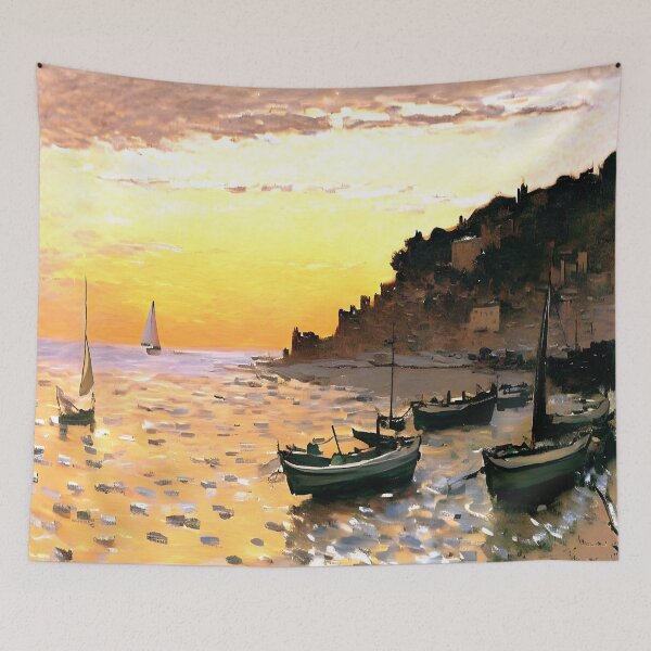 Item preview, Seacoast at Sainte-Adresse  designed and sold by artdesignsnow.