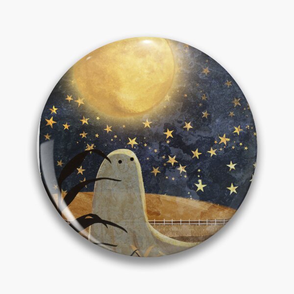 Item preview, Ghosts Of The Moon - Harvest Moon Landscape designed and sold by katherineblower.