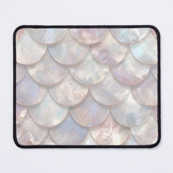 Item preview, Iridescent Opal Mermaid Scale Pastel Pattern designed and sold by CoastalEmp.