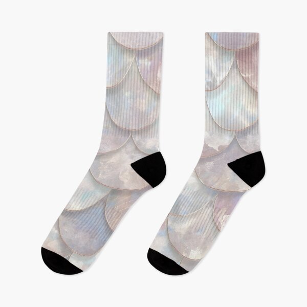 Item preview, Iridescent Opal Mermaid Scale Pastel Pattern designed and sold by CoastalEmp.