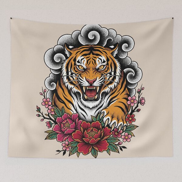 Item preview, Tiger Tattoo designed and sold by Tnerv.