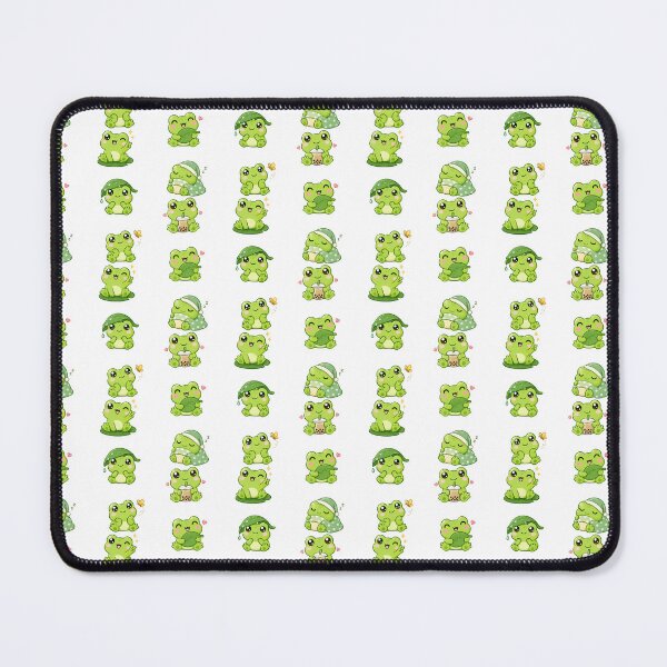 Item preview, Kawaii Green Cute Frog, Kawaii Frog Collection designed and sold by graphic-genie.