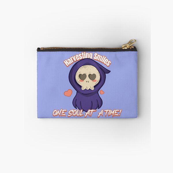 Item preview, Harvesting Smiles Cute Grim Reaper Dark Humor designed and sold by chatzous.