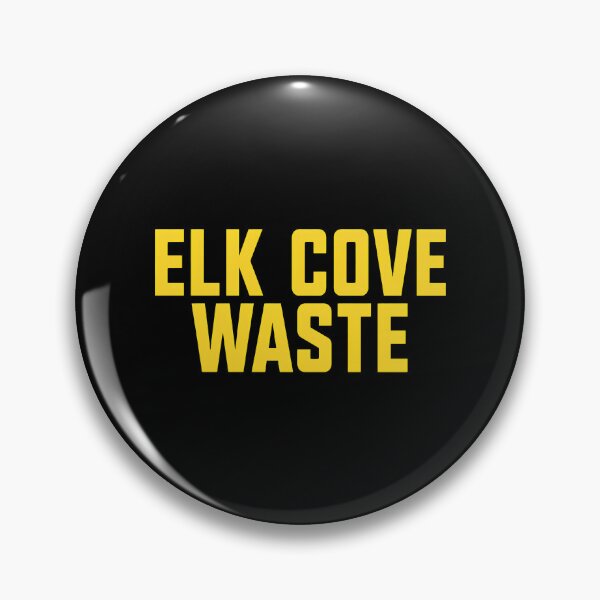 Item preview, ELK COVE WASTE Stencil Text -90 designed and sold by NapoEssoArts.