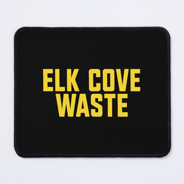 Item preview, ELK COVE WASTE Stencil Text -90 designed and sold by NapoEssoArts.