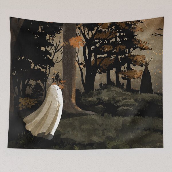 Item preview, Ghosts Of The Moon - Hunter Moon Portrait designed and sold by katherineblower.