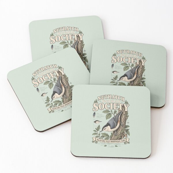 Item preview, Vintage White-Breasted Nuthatch Birdwatching Society Field Guide designed and sold by KakangMudi.