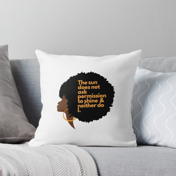 Item preview, Afro Silhouette Empowerment Black Pride designed and sold by roartusa.