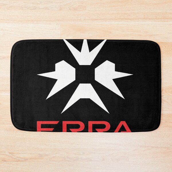 Item preview, ERRA White Star Red Font Black -28 designed and sold by NapoEssoArts.