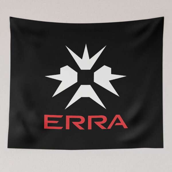 Item preview, ERRA White Star Red Font Black -28 designed and sold by NapoEssoArts.
