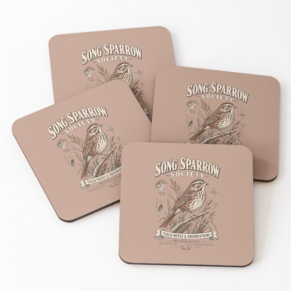 Item preview, Vintage Song Sparrow Birdwatching Society Field Guide designed and sold by KakangMudi.