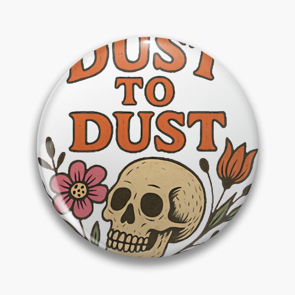 Item preview, Dust To Dust Gothic Skull Dark Art Design – Moody Vintage Horror Graphic LIMITED EDITION designed and sold by S1LVERst.