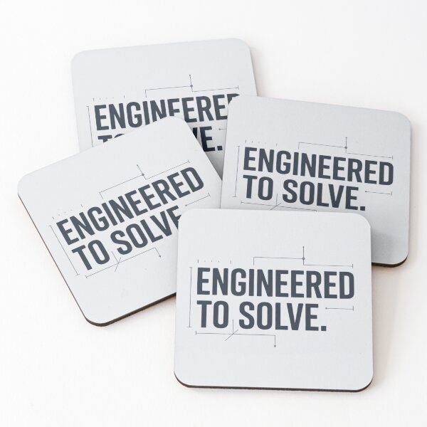 Item preview, Engineered To Solve Software Hardware Engineer Tech Quote designed and sold by Amr Darwish Graphic designer.