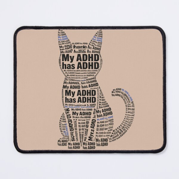 Item preview, My ADHD has ADHD Funny ADHD Cat designed and sold by T-version.