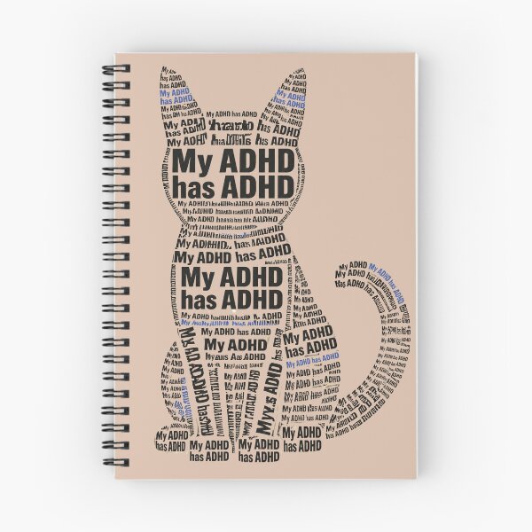 Item preview, My ADHD has ADHD Funny ADHD Cat designed and sold by T-version.