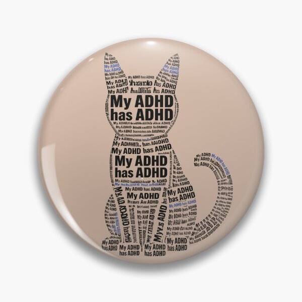 Item preview, My ADHD has ADHD Funny ADHD Cat designed and sold by T-version.