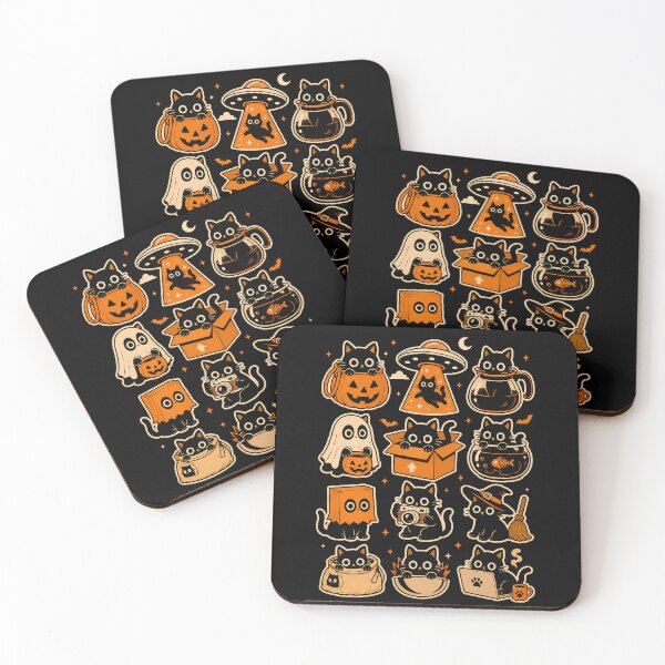 Item preview, Cute Halloween Cats Collection Halloween designed and sold by rafaeltto.