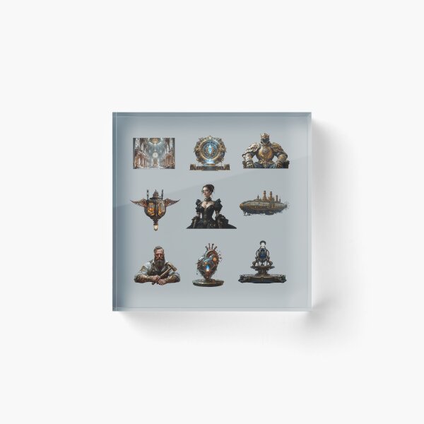 Item preview, Pack Baroque Steampunk 1 designed and sold by Bibi Design.