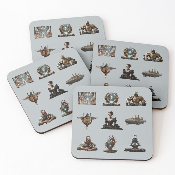 Item preview, Pack Baroque Steampunk 1 designed and sold by Bibi Design.