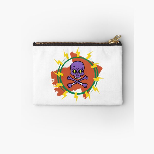 Item preview, Electrified Skull Black Art - Electric Neon Skeleton Graphic Design PERFECT GIFT FOR YOU AND FRIENDS designed and sold by S1LVERst.