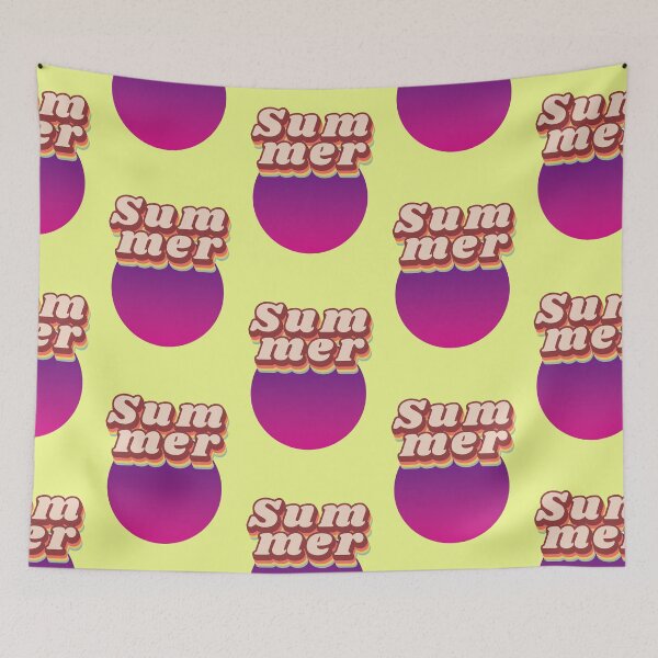 Item preview, Summer Retro Saying Summer Retro Font Sunset designed and sold by Mauswohn.