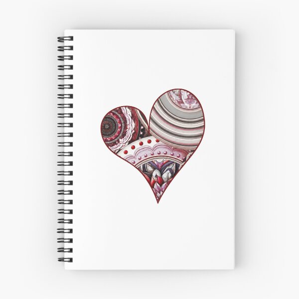 Item preview, Heart Vintage Mandalas  designed and sold by Dancingrabbit Studio.