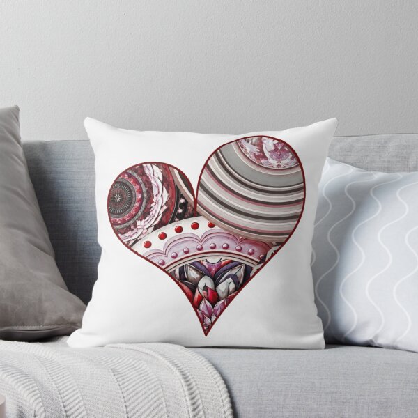 Item preview, Heart Vintage Mandalas  designed and sold by Dancingrabbit Studio.