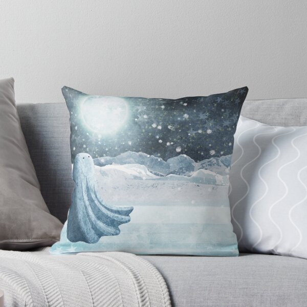 Item preview, Ghosts Of The Moon - cold Moon Landscape designed and sold by katherineblower.