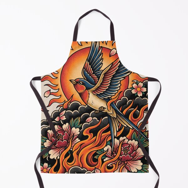 Item preview, Soaring The Sun Tattoo designed and sold by Tnerv.