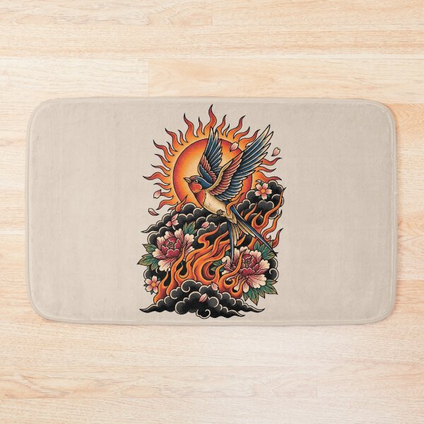 Item preview, Soaring The Sun Tattoo designed and sold by Tnerv.