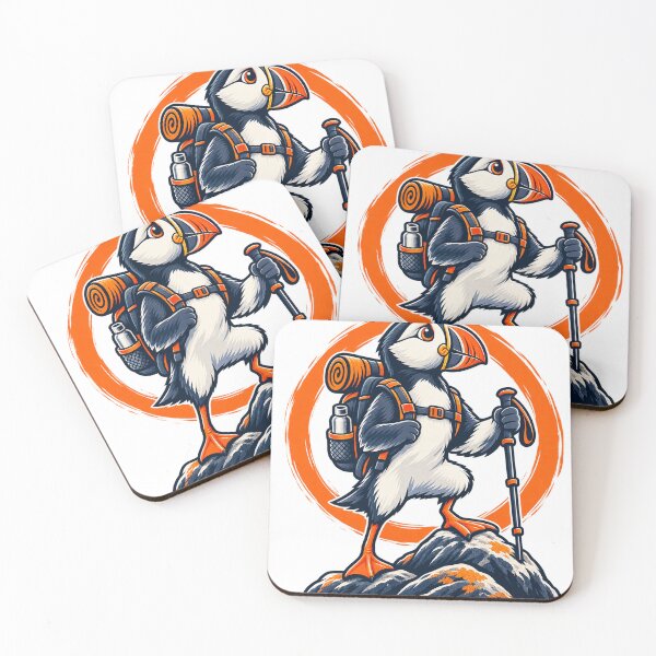 Item preview, Puffin Hiker – Wild Trails designed and sold by LST-Desings.