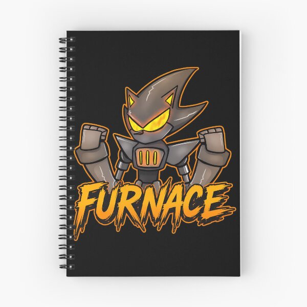 Item preview, Furnace Robot Fire Graffiti -36 designed and sold by NapoEssoArts.