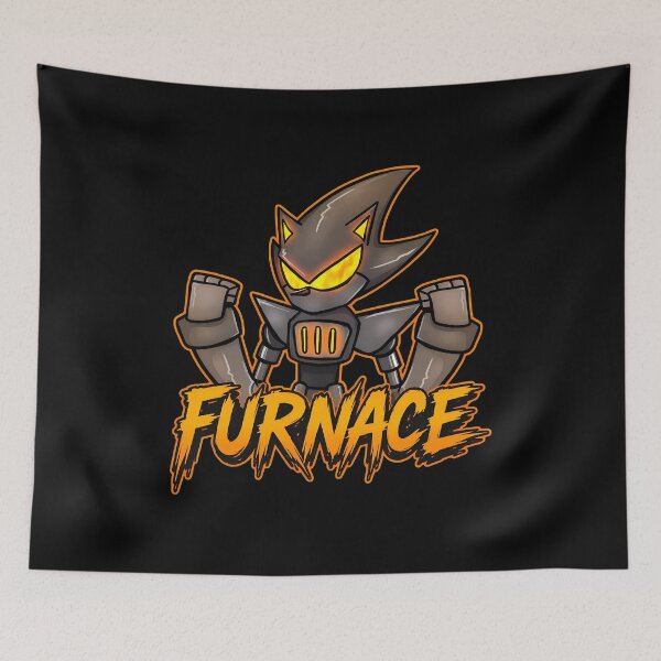 Item preview, Furnace Robot Fire Graffiti -36 designed and sold by NapoEssoArts.