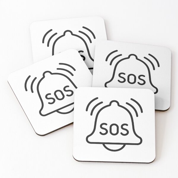 Item preview, Emergency SOS Alert Bell Line Icon designed and sold by VectorForge Studio.