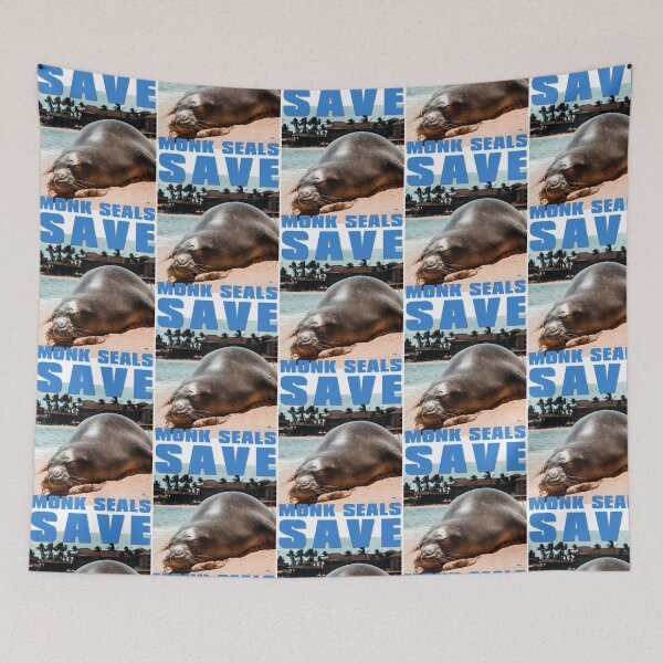 Item preview, Save Monk Seals designed and sold by brinson-amiees.