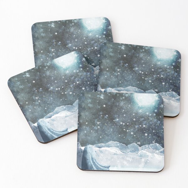 Item preview, Ghosts Of The Moon - Cold Moon Portrait designed and sold by katherineblower.