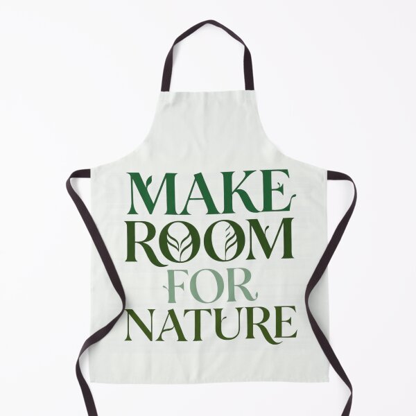 Item preview, Make Room for Nature Botanical Eco-Friendly Green Quote designed and sold by Amr Darwish Graphic designer.