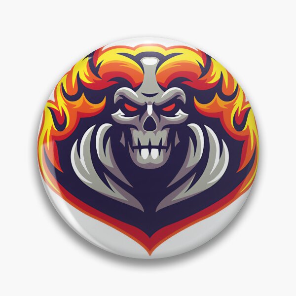 Item preview, Fire Skull Flaming Skull Artwork Esport Logo Design PERFECT GIFT FOR YOU AND FRIENDS designed and sold by S1LVERst.