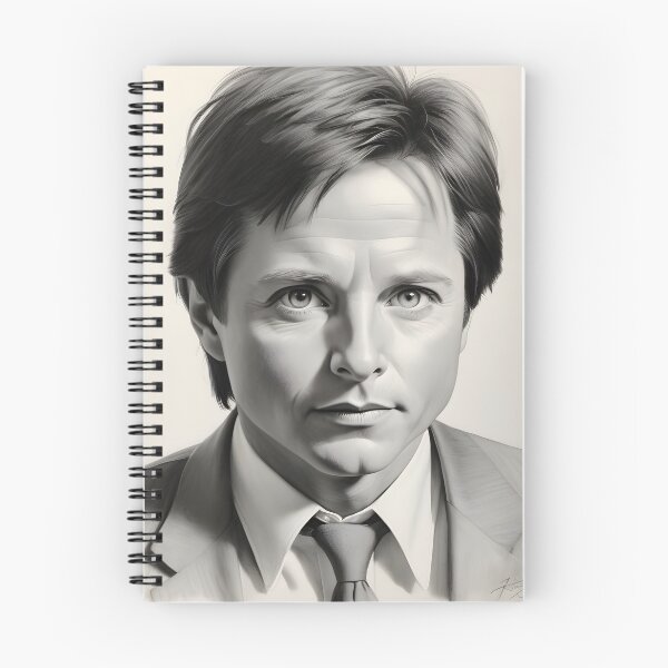 Item preview, Michael J. Fox designed and sold by WorldofCharcoal.