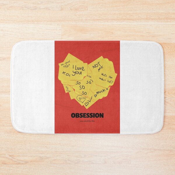 Item preview, Obsession – Sticky Note Heart Concept Poster designed and sold by WATEKE.