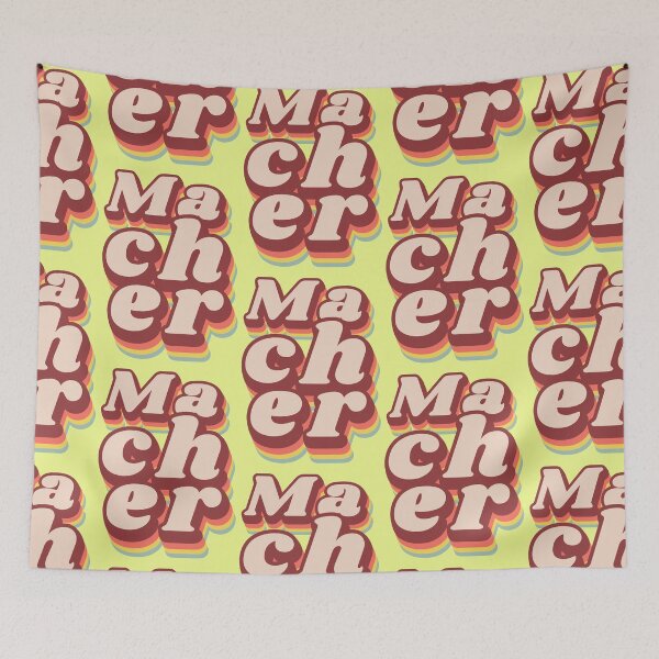 Item preview, Maker Retro Saying Typography Motivation 70s Font designed and sold by Mauswohn.