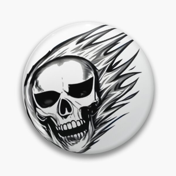 Item preview, Flaming Skull Dark Gothic Fire Skull Design PERFECT GIFT FOR YOU AND FRIENDS designed and sold by S1LVERst.
