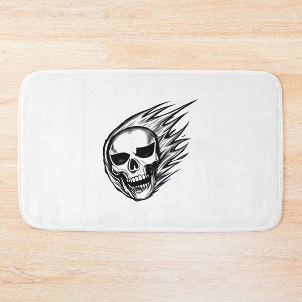 Item preview, Flaming Skull Dark Gothic Fire Skull Design PERFECT GIFT FOR YOU AND FRIENDS designed and sold by S1LVERst.