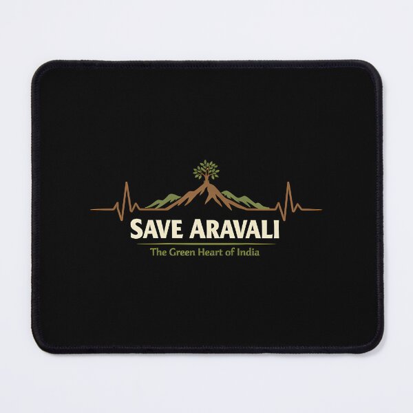 Item preview, Save Aravali The Green Heart Of India Environmental Awareness Design designed and sold by brinson-amiees.