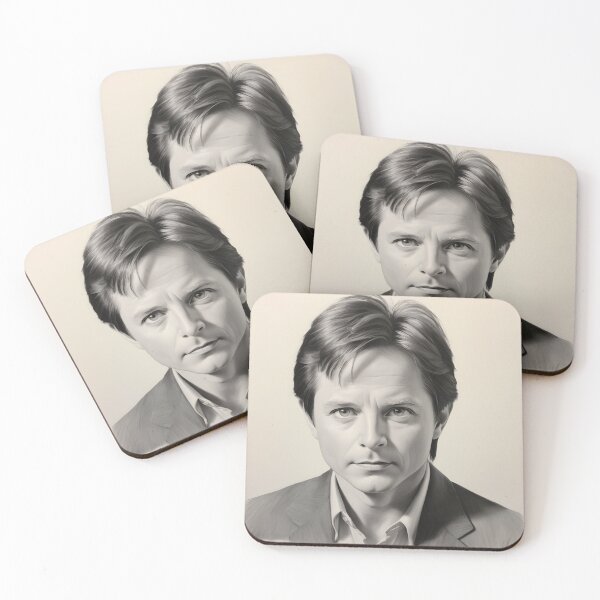 Item preview, Michael J. Fox designed and sold by WorldofCharcoal.