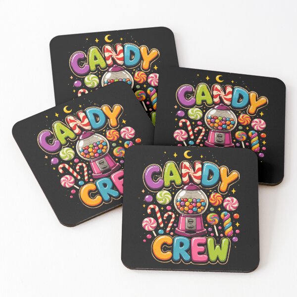 Item preview, Candy Crew Gumball Machine Fun Design designed and sold by rafaeltto.