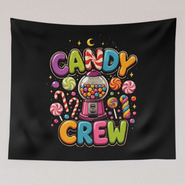 Item preview, Candy Crew Gumball Machine Fun Design designed and sold by rafaeltto.