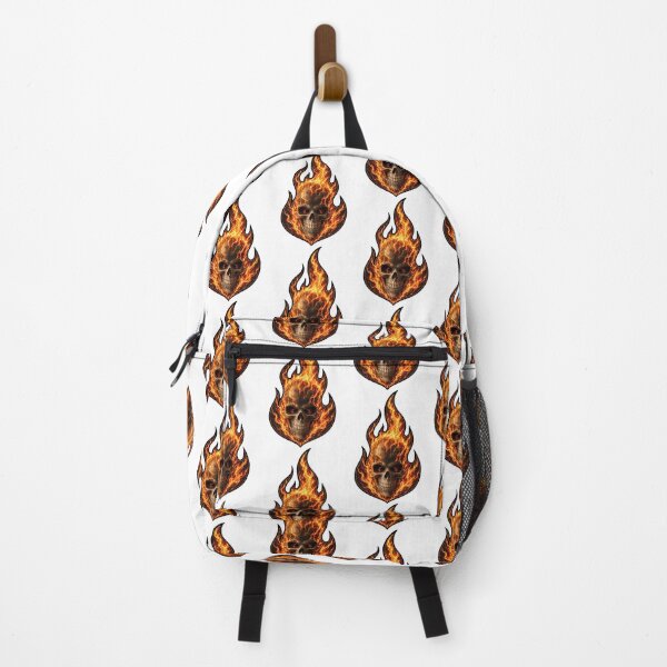 Item preview, Flaming Skull Explosion Dark Art - Intense Fire Skull Graphic Design ⭐⭐⭐⭐⭐ designed and sold by S1LVERst.